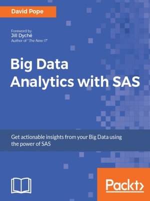 cover image of Big Data Analytics with SAS